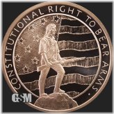 Second Amendment Copper Round
