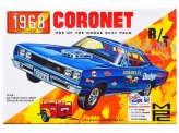 Vintage Dodge Coronet Kit with Trailer by MPC