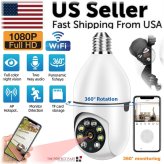 Smart360 Security Bulb - Wi-Fi Enabled HD Home Surveillance Camera