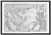 Southeast Asia Antique Map by Bonne (1780)