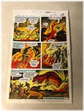 Wicked Salamander Original Color Guide Artwork