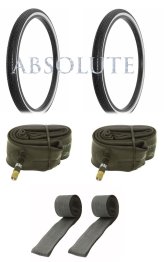 Whitewall Brick Tire Bundle