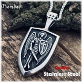 Archangel Michael Medal Necklace by MENDEL