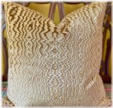 Golden Harvest Velvet Pillow Cover - Luxurious Custom Double-Sided Cushion