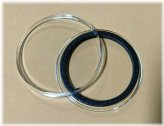 Black Ring Capsules for American Silver Eagle Coins - AirTite Holder (40mm)