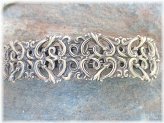 French Clip Hair Barrette - Antiqued Brass Finish