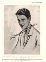 Beatrice Lillie's Vintage Theater Print