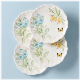 Butterfly Meadow Melamine Plates Set