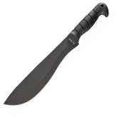 Black Carbon Machete with Sheath