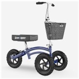 Blue Steerable Knee Scooter