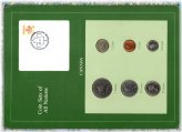 Canadian Cartier Coin Set - UNC 1984