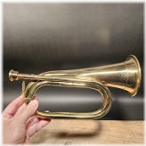 Civil War Era Authentic Brass Bugle Replica