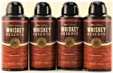 Whiskey Reserve Deodorizing Body Spray