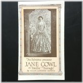 Smilin' Through: 1921 Jane Cowl Broadway Brochure