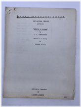 Winter Return: Original 1957 Script by Wesley Lau