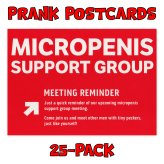 Humorous Gag Postcard Set - Adult Themed Pranks for a Good Laugh