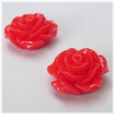 Crimson Blossom Cabochons