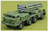 1:72 BM-27 Uragan MRLS Russian Army