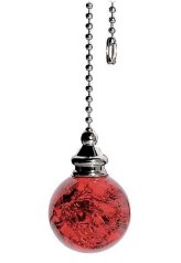 Iridescent Frost Fan Pull