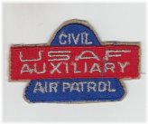 Korean War Era CAP Pocket Patch - Embroidered