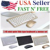 AquaLink Mini Wireless Keyboard and Mouse Set