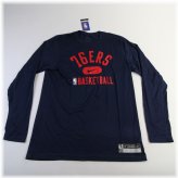 76ers Nike Dri-Fit Long Sleeve Shirt