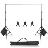 Backdrop Pro Set with Stand and Clips