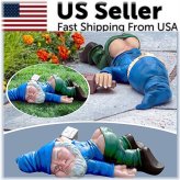 Tipsy Tom Garden Statue Decoration for Outdoor Spaces in the US