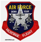 Heritage Flight Squadron Patch Set