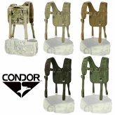 MOLLE H-Harness Suspenders for Battle Belt by Condor 215