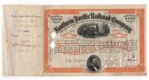 Rockefeller's Northern Pacific Railroad Stock Certificate (1885)