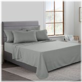 ComfortLux Microfiber Bedding Set with Deep Pockets - 6 Piece 1800 Thread Count