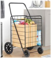 Deluxe Utility Cart - Black Extra Large