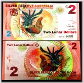 Australian Lunar Silver Reserve 2017 Uncirculated Paper Currency