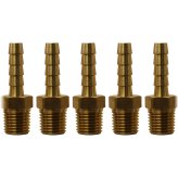 Brass Hose Fitting Pack (Set of 5)