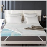 CoolDreams Bamboo-Infused Memory Foam Topper