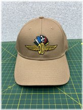 Speedway Collection Embroidered Hat - Tan