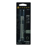 Cross Medium Black Ballpoint Refills 2 Pack
