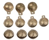 Tibetan Brass Bells Set