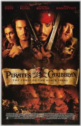 The Black Pearl's Curse - Johnny Depp Poster Reproduction