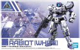 White Rabbit Mech Model Kit