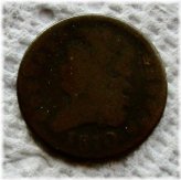Antique Brown Classic Head Half Cent