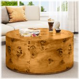 Burl Wood Coffee Table