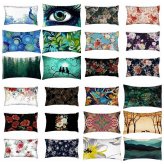 Vibrant Vista Lumbar Pillow Cover