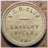 Langley Field Military 5¢ Token