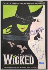 Broadway Legends Autographed Poster