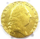 George III Gold Guinea - Certified PCGS VF Details - 1798 Rare Coin