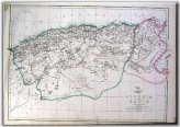 North African Territories Map - 1861 Weekly Dispatch