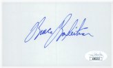 Autographed Bruce Boxleitner Index Card with JSA Certification