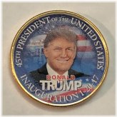 Presidential Commemorative Gold-Plated Kennedy Half Dollar